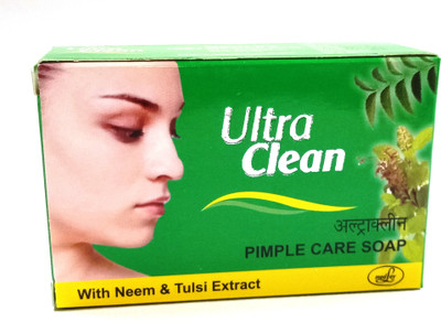 

ULTRA CLEAN SOAP Neem and Tulsi Extract Soap(75 g, Pack of 8)