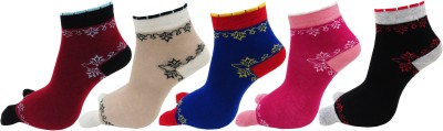 RC. ROYAL CLASS Women Printed Ankle Length(Pack of 5)