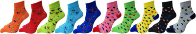 RC. ROYAL CLASS Women Printed Ankle Length(Pack of 10)