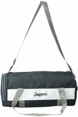 

Snipper Stylish Gym Bag(Black, Kit Bag)