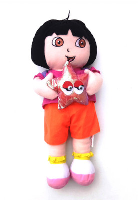 

Dora 40cms doll stuffed toy plush birthday gift love girl - 25 cm(Multicolor)