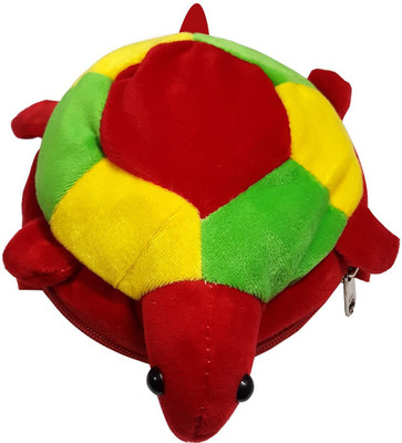 

Bloomtail Tortoise Soft Toy Bag - 15 cm(Red, Yellow)