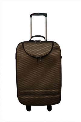 

B&W Brown 010 Suitcase 2 Wheeler Expandable Cabin Luggage -  inch(Brown