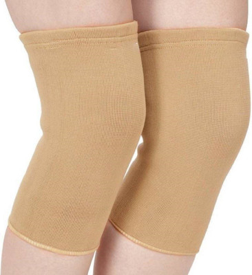 

nvcollections Senior /Junior Knee Pad/knee support/Compressive & Pain Reliever Knee Gourd Knee Support (, Brown