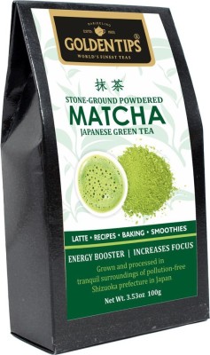 

Golden Tips Authentic Japanese Matcha Green Tea Powder, 100g/3.53oz - High in Antioxidants & Energy Matcha Tea Pouch(100 g)