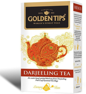 

Golden Tips Pyramid Tea Bags 01 Black Tea Box(40 g)
