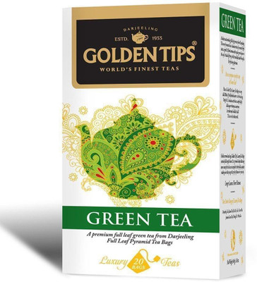 

Golden Tips Pyramid Tea Bags Green Tea Box(40 g)