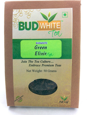 

BudWhite Green Elixir Tea - 50 G Loose Unflavoured Green Tea Box(50 g)