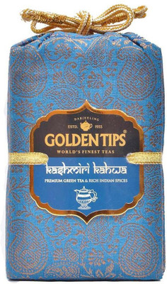 

Golden Tips Kashmiri Kahwa - Brocade Bag, 100g Green Tea Box(100 g)