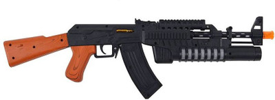 

Sakshi Enterprises AK 74 Gun with Flashing Lights & Sound Toy for Kids - Multicolor(Multicolor)