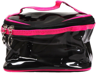 

Pretty Krafts Black Color Makeup cum Vanity Box(Black)