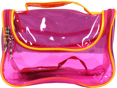

Pretty Krafts Dark Pink Color Makeup cum Vanity Box(Pink)