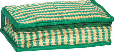 

Pretty Krafts Traditional Jewellery Vanity Box(Green)