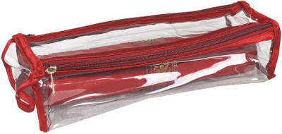 

Pretty Krafts 1 Piece Travel Case Maroon Bangles Organiser Vanity Box(Maroon)
