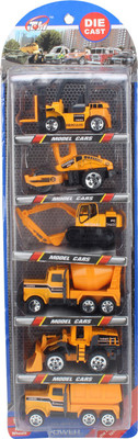 

BIG MONKEY TOYS MODEL CAR SET(Yellow, Black), Black;yellow