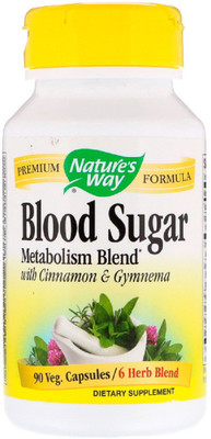 

Nature's Way Nature's Way, Blood Sugar, 90 Veg. Capsules(90 No)