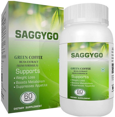 

Maxgar SaggyGo Green Coffee Beans Extract 800mg 60 Capsules(60 No)