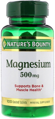

Nature's Bounty Nature's Bounty, Magnesium(100 No)