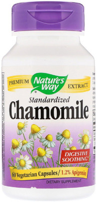 

Nature's Way Nature's Way, Chamomile, Standardized, 60 Vegetarian Capsules(60 No)