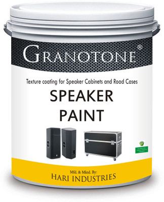 Granotone Spray Grade Speaker Cabinet Texture Coating BLACK Functional Wall Paint(800 ml)