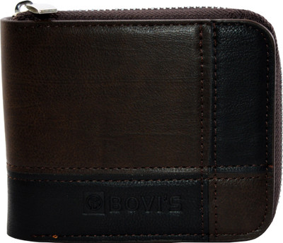 

BOVI'S Men Multicolor Artificial Leather Wallet(8 Card Slots), Black;brown