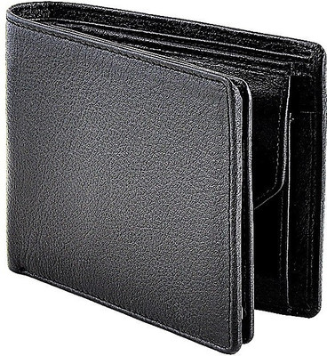 

Eyeslanguage Men Formal Black Genuine Leather Wallet(12 Card Slots)