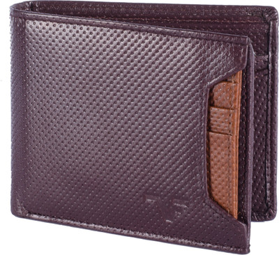 

Vener Fabica Men Casual Brown Genuine Leather Wallet(8 Card Slots)