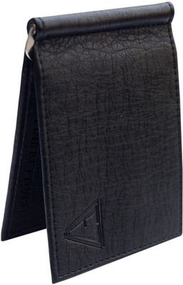 

FRIKKETTONS Men Black Genuine Leather Wallet(6 Card Slots)