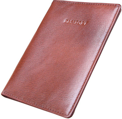 

ABYS Men Brown Genuine Leather Document Holder(2 Card Slots)
