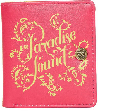 

Chumbak Women Casual Pink Canvas Wallet(6 Card Slots)