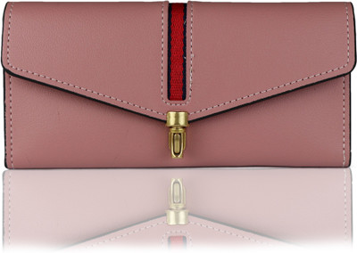 iSweven Girls Beige Artificial Leather Wallet(10 Card Slots)