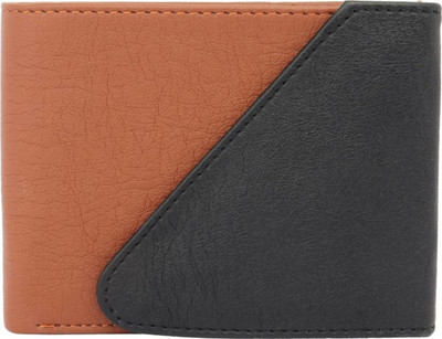 

Beautylife Men Casual Tan, Black Artificial Leather Wallet(5 Card Slots)