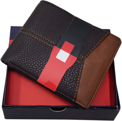 

Wildmount Men Brown Genuine Leather Wallet(3 Card Slots)