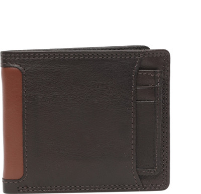 

Calfnero Men Multicolor Genuine Leather Wallet(6 Card Slots), Brown-cognac