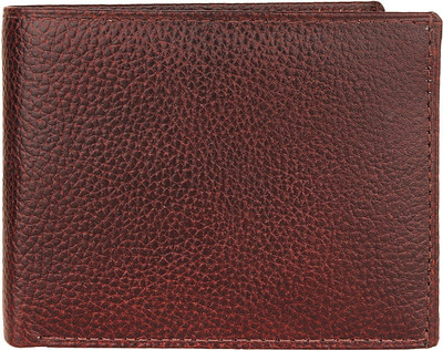 

ALW Men Casual Brown Genuine Leather Wallet(9 Card Slots)