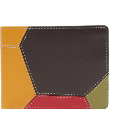 

Calfnero Men Multicolor Genuine Leather Wallet(7 Card Slots), Multi