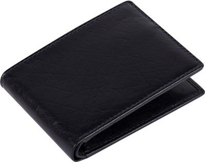 

Erina Men Casual Black Genuine Leather Wallet(6 Card Slots)