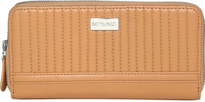 

Satya Paul Women Tan Artificial Leather Wallet(2 Card Slots)