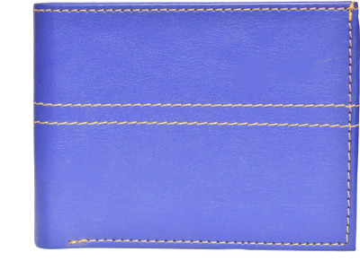 

zoxie Men Blue Canvas Wallet(6 Card Slots), Black;blue
