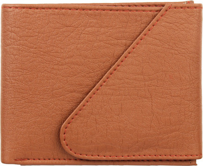 

Hob London Fashion Men Casual Tan Artificial Leather Wallet(6 Card Slots)