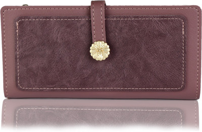 

iSweven Girls Brown Artificial Leather Wallet(11 Card Slots)