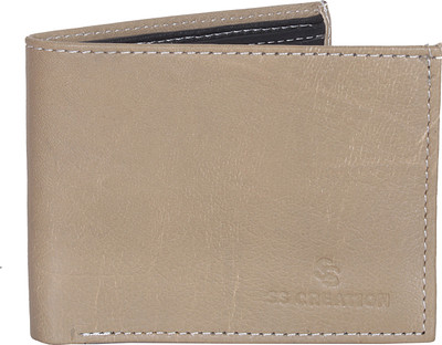 

SS CREATION Men Brown Genuine Leather Wallet(5 Card Slots)