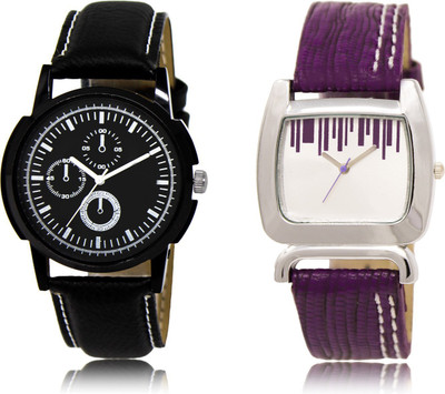 

The Shopoholic Fashionable Funky Look Black And Silver Dial Analog Watch For Boys And Girls Watch For Mens Watch - For Men & Women