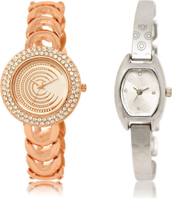 

The Shopoholic New Stylist Latest White And Silver Dial Analog Watch For Girls Stylish Watches Watch - For Women