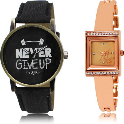 

The Shopoholic Latest Fashionable Black And Rose Gold Dial Analog Watch For Boys And Girls Watches In Girls Watch - For Women