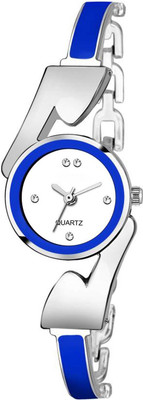 

TWiT New Stylish Designer White Dial Pink Chain Belt Bracelet Analog Watch For Girls & Women Watch - For Women