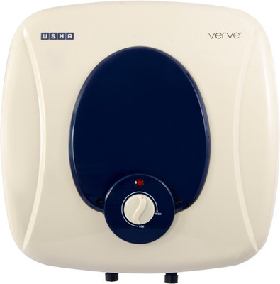 

Usha 25 L Storage Water Geyser(Ivory Blue, Verve)