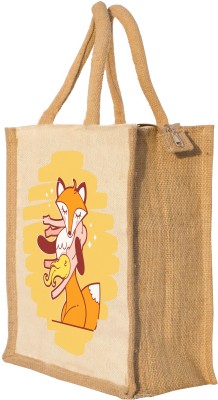 

Nisol Magical Fox Waterproof Lunch Bag(Beige, 12 inch)