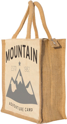 

Nisol Traveller's Mountain Waterproof Lunch Bag(Beige, 12 inch)