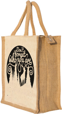 

Nisol Don’t Forget Who You Are Waterproof Lunch Bag(Beige, 12 inch)